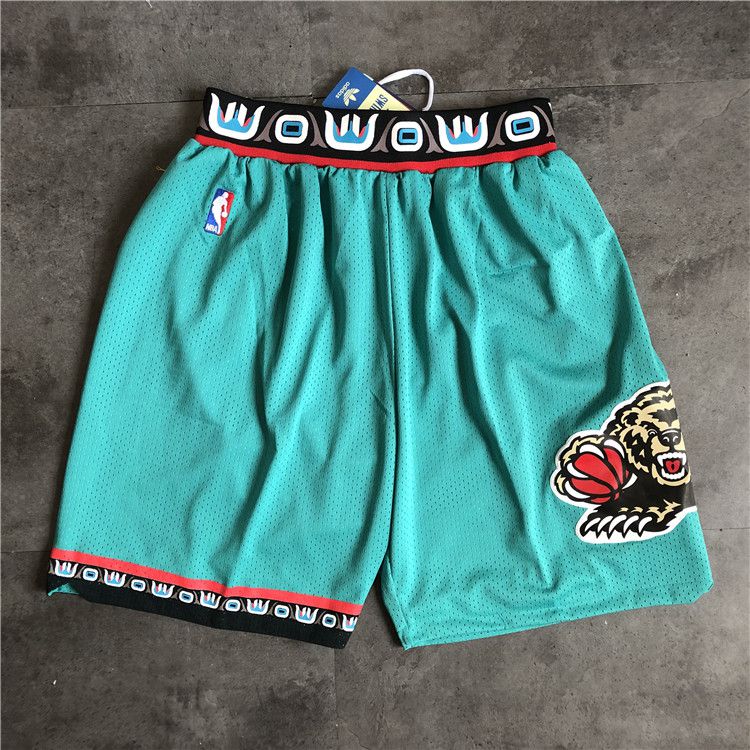 Men NBA Memphis Grizzlies Green Shorts 04161->memphis grizzlies->NBA Jersey